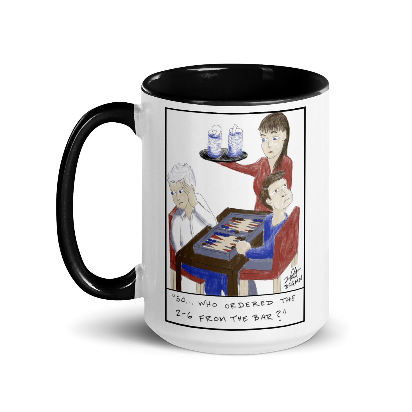 '2-6 FROM THE BAR' JChrizArt Mug