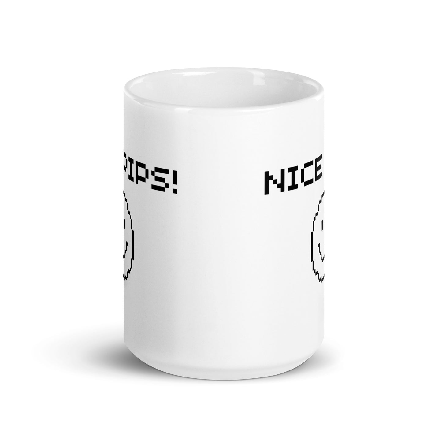 'NICE PIPS' Mug