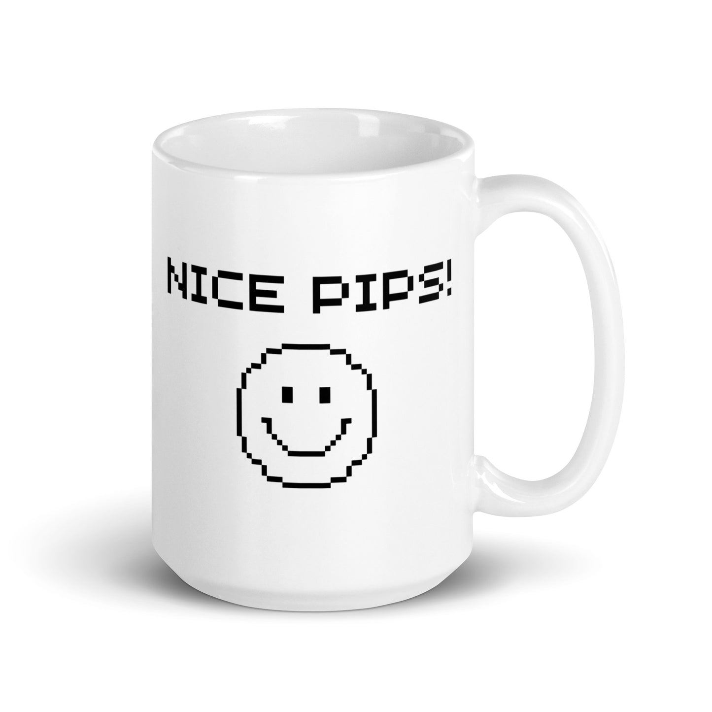 'NICE PIPS' Mug
