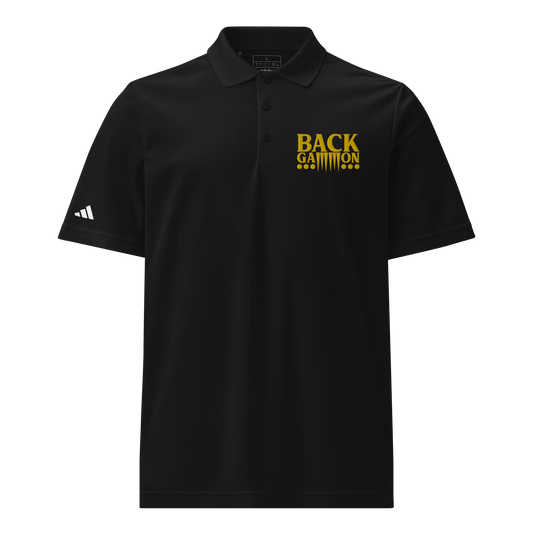 Backgammon Sport Polo (yellow embroidery)