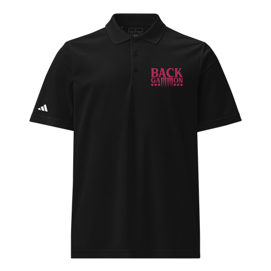 Backgammon Sport Polo (pink embroidery)