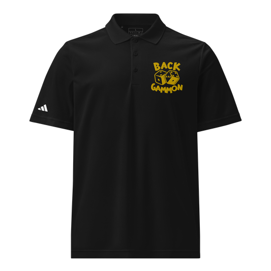 Backgammon Sport Polo (yellow embroidery)