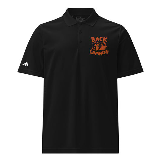 Backgammon Sport Polo (orange embroidery)