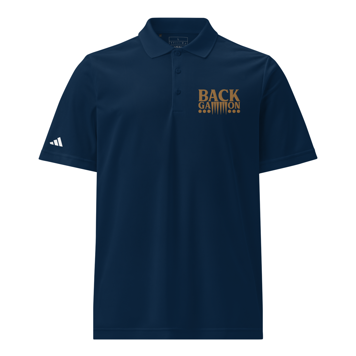 Backgammon Sport Polo (gold embroidery