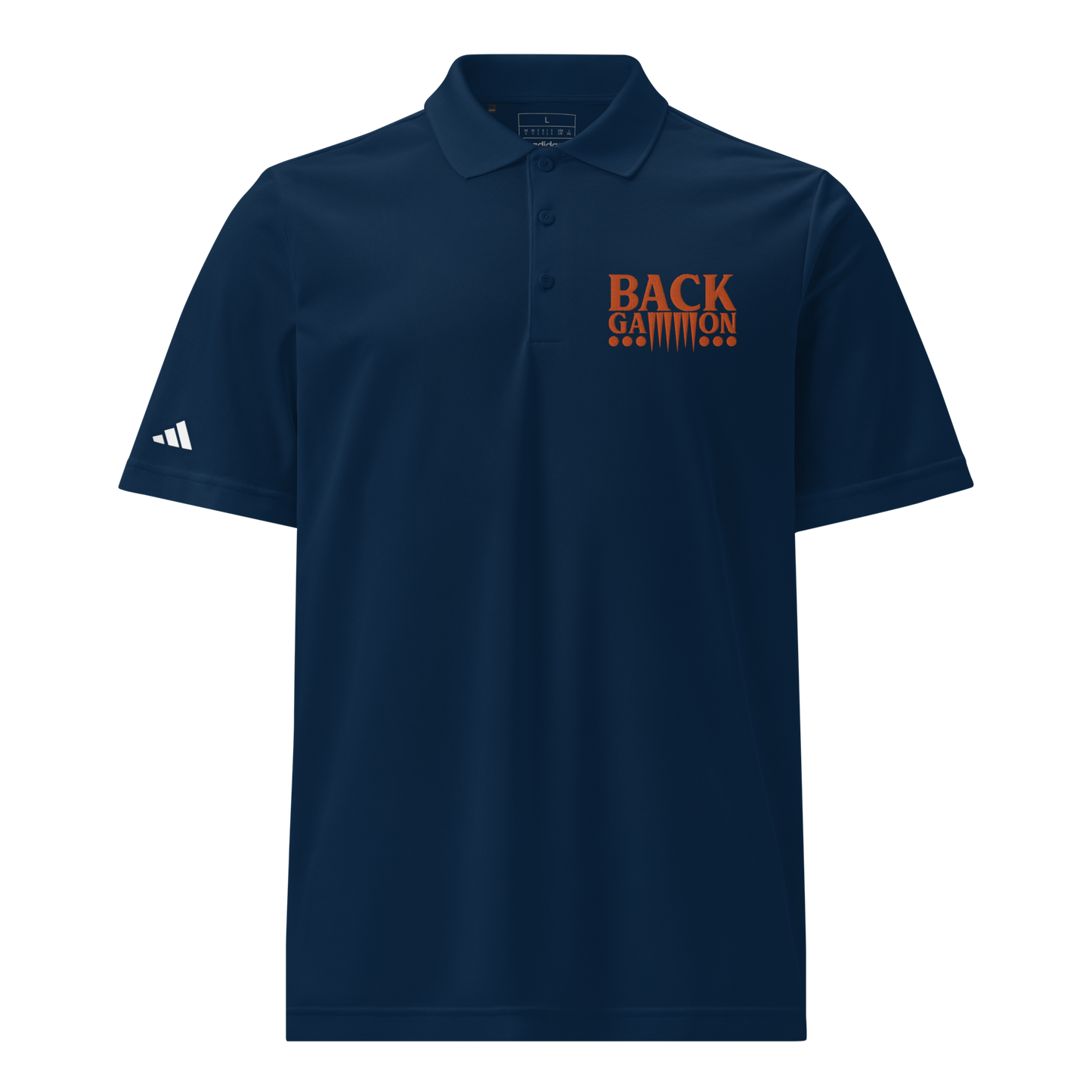 Backgammon Sport Polo (orange embroidery)