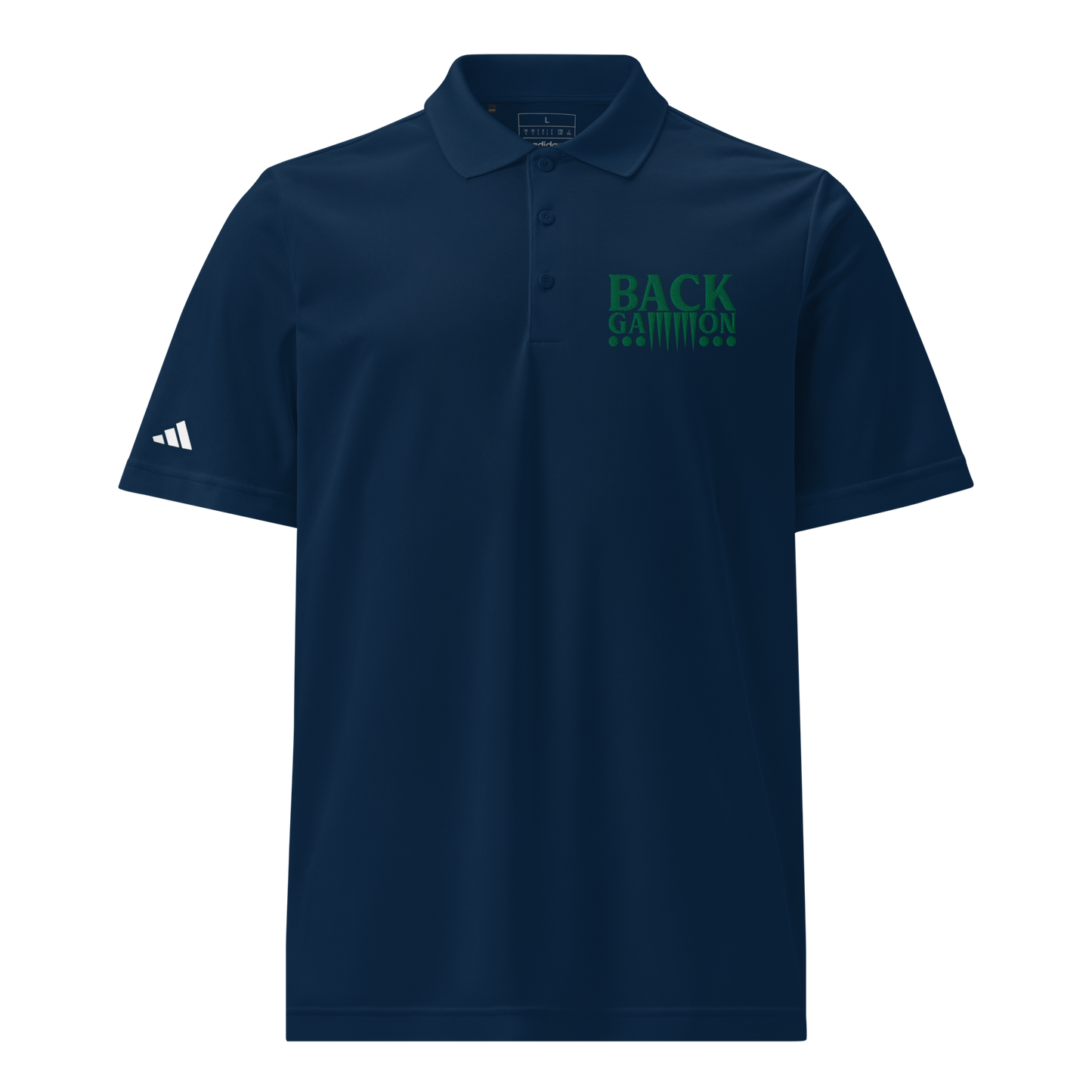 Backgammon Sport Polo (green embroidery)