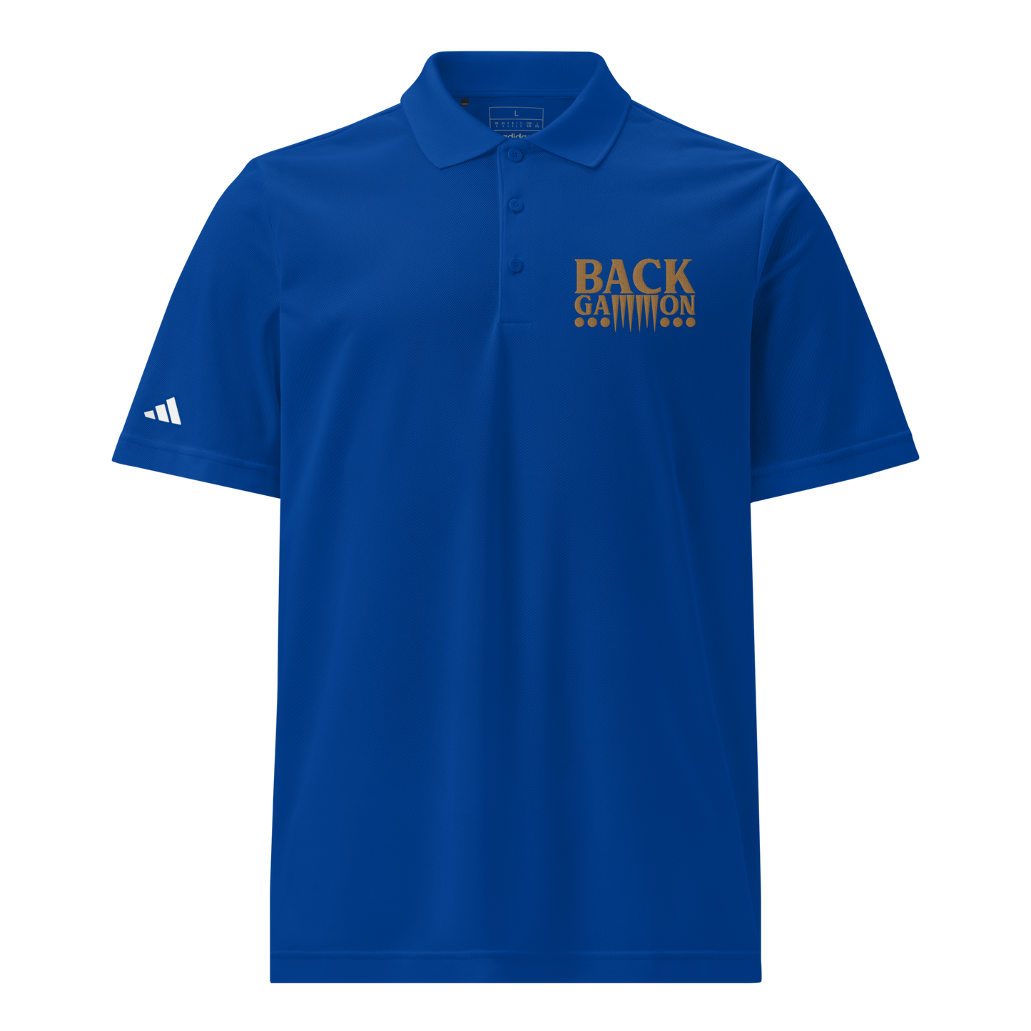 Backgammon Sport Polo (gold embroidery