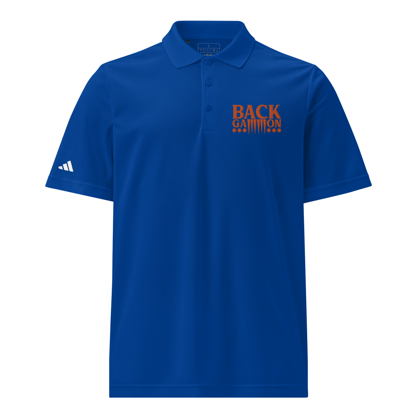 Backgammon Sport Polo (orange embroidery)