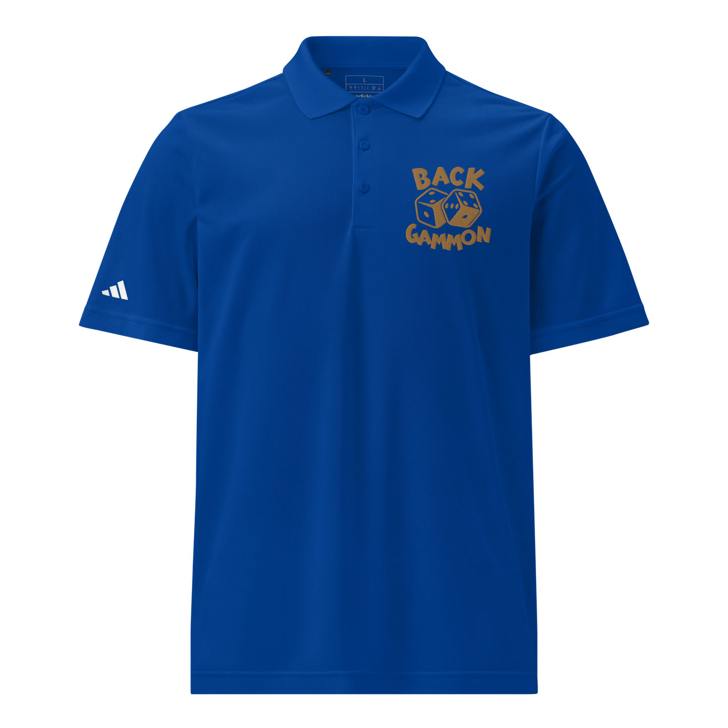 Backgammon Sport Polo (gold embroidery)