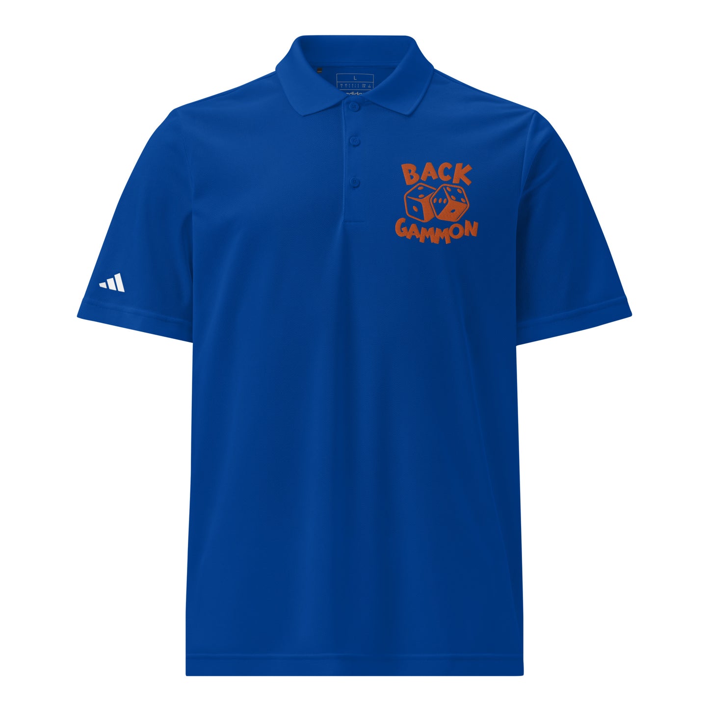 Backgammon Sport Polo (orange embroidery)