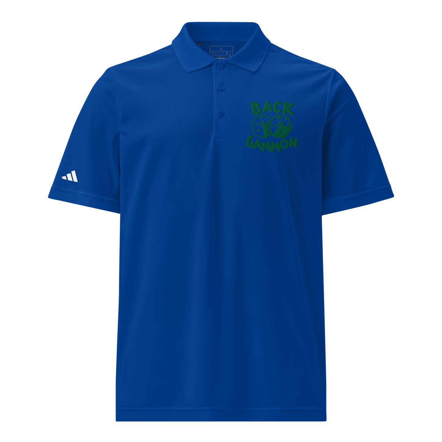 Backgammon Sport Polo (green embroidery)