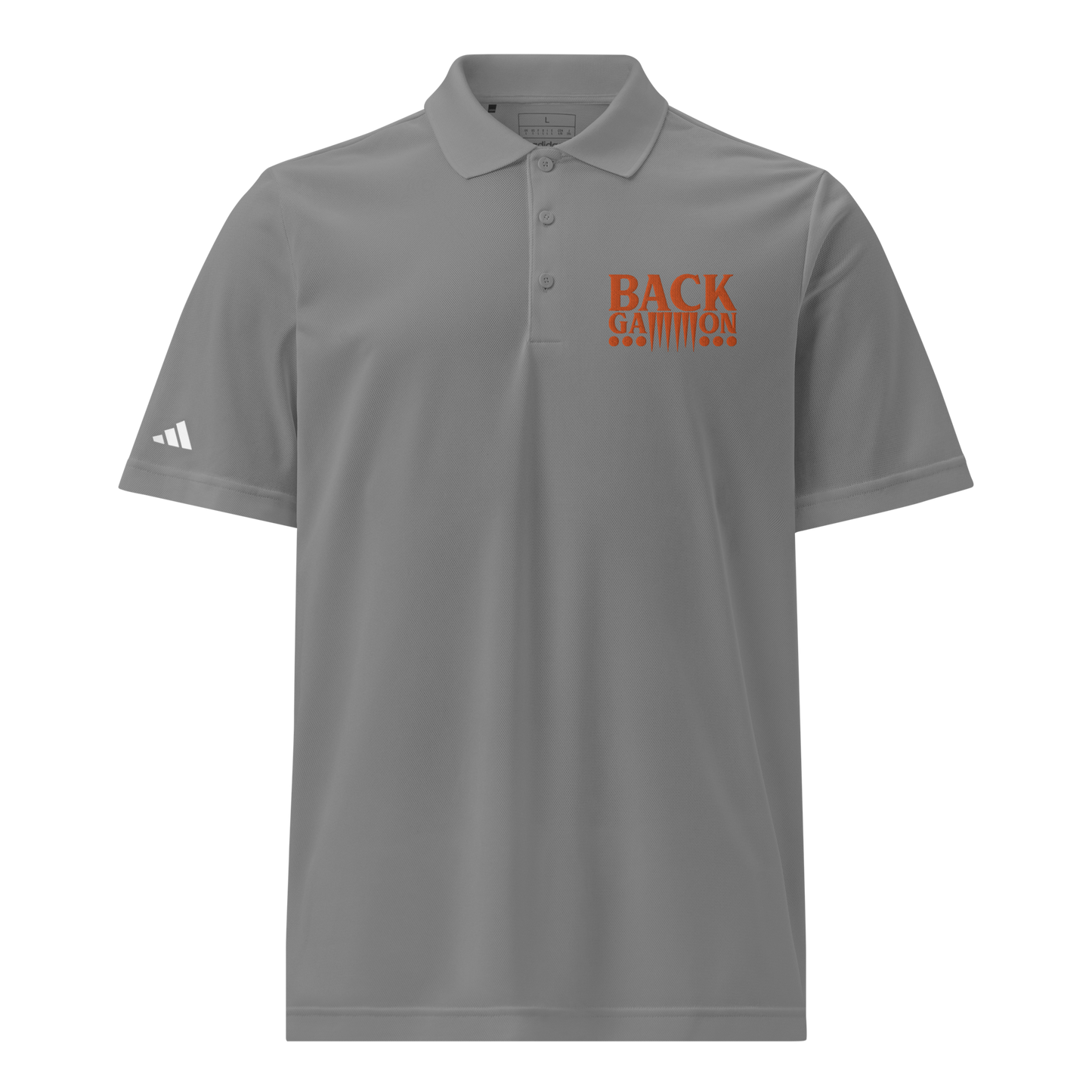 Backgammon Sport Polo (orange embroidery)