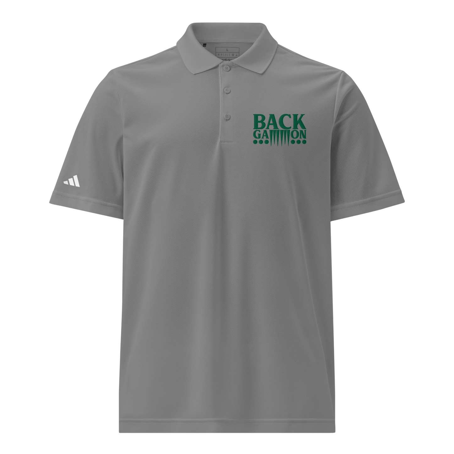 Backgammon Sport Polo (green embroidery)