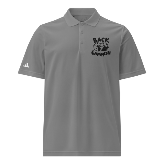 Backgammon Sport Polo (black embroidery)