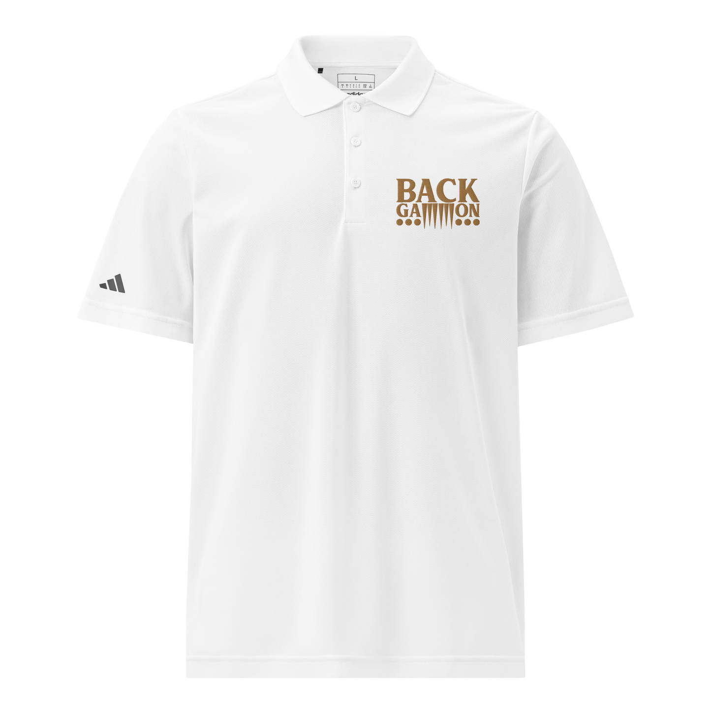 Backgammon Sport Polo (gold embroidery