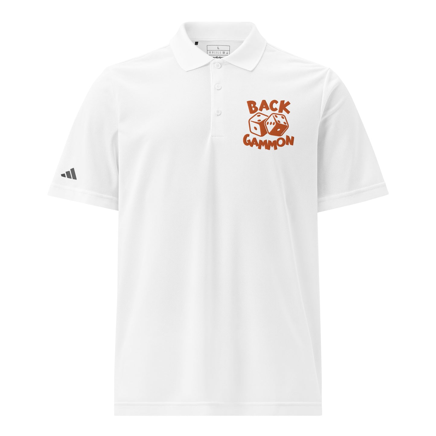 Backgammon Sport Polo (orange embroidery)