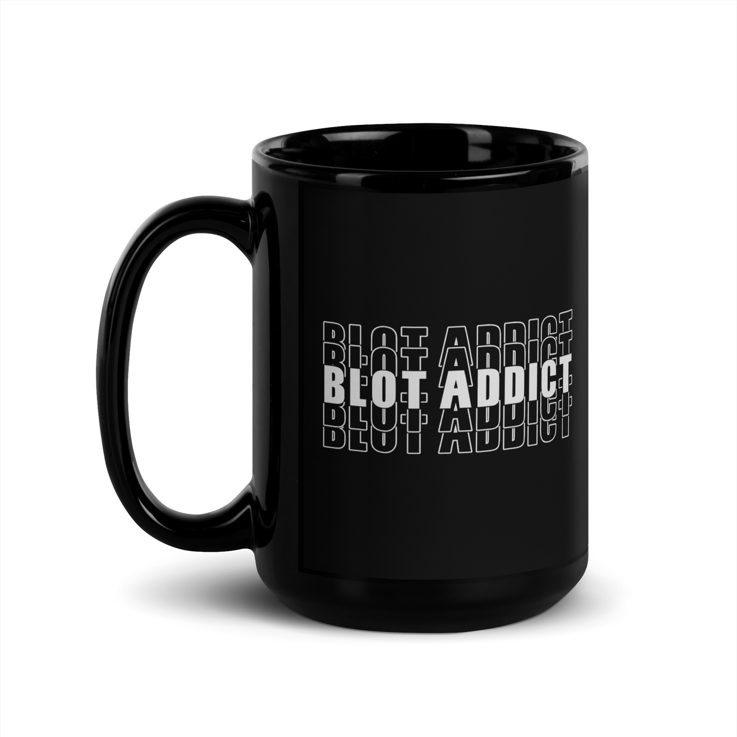 'BLOCK ADDICT' Mug