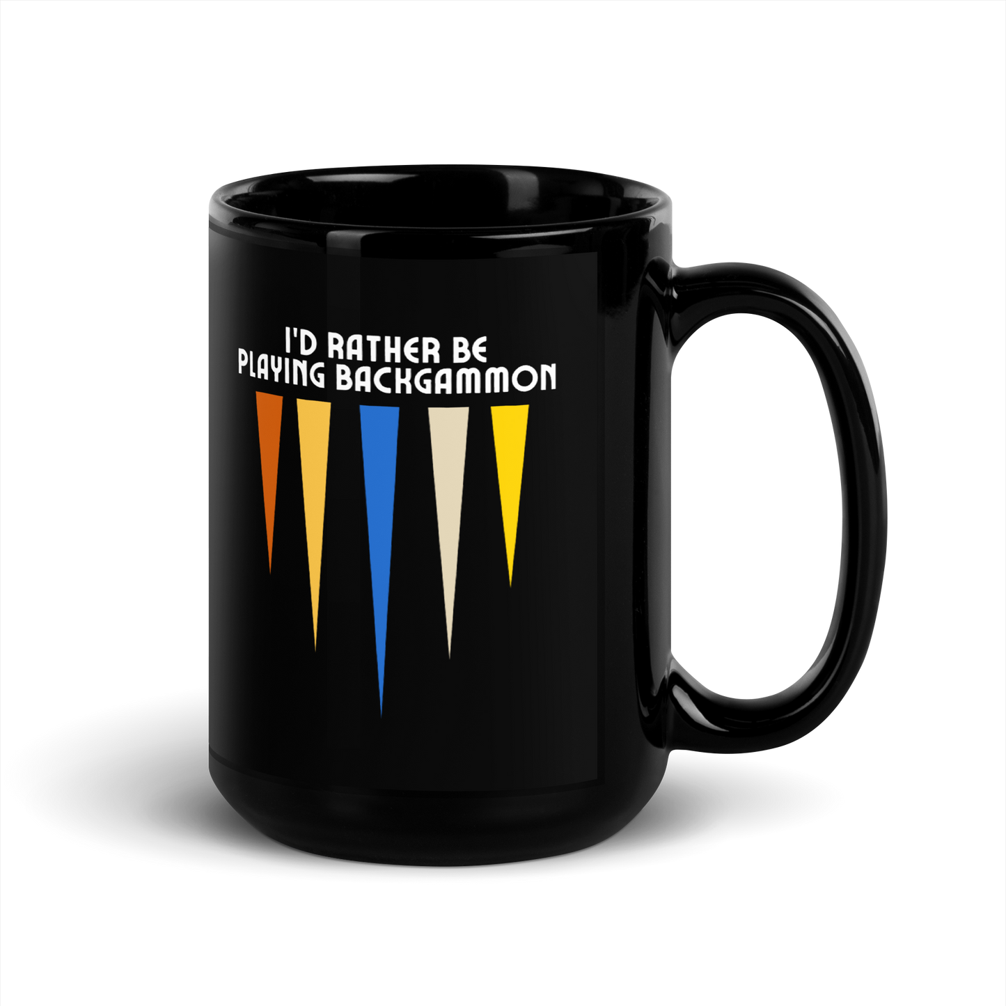 'I'D RATHER BE PLAYING BACKGAMMON' Mug