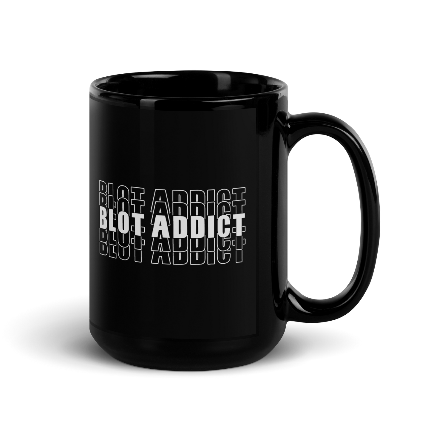 'BLOCK ADDICT' Mug