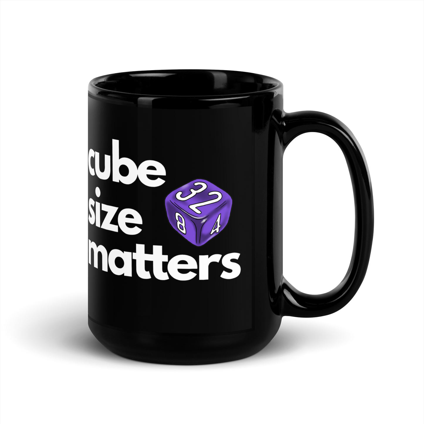 'CUBE SIZE MATTERS' Mug