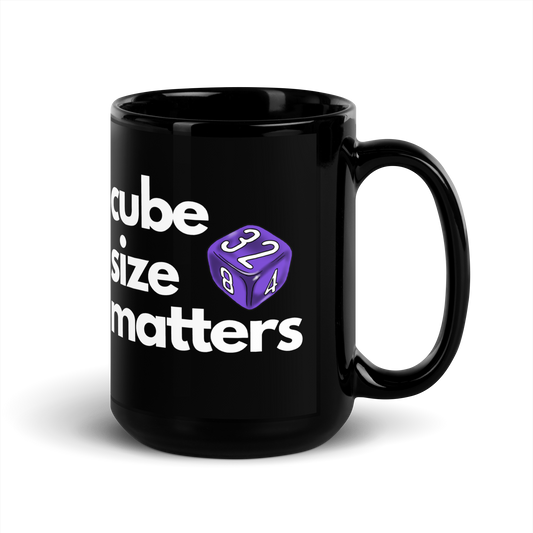 'CUBE SIZE MATTERS' Mug