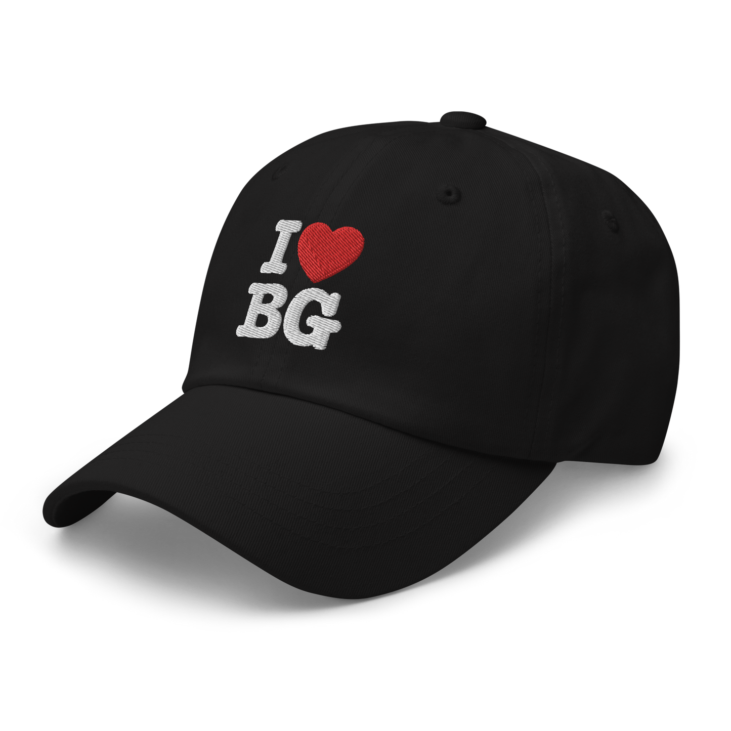 "I HEART BG" Backgammon Dad Hat