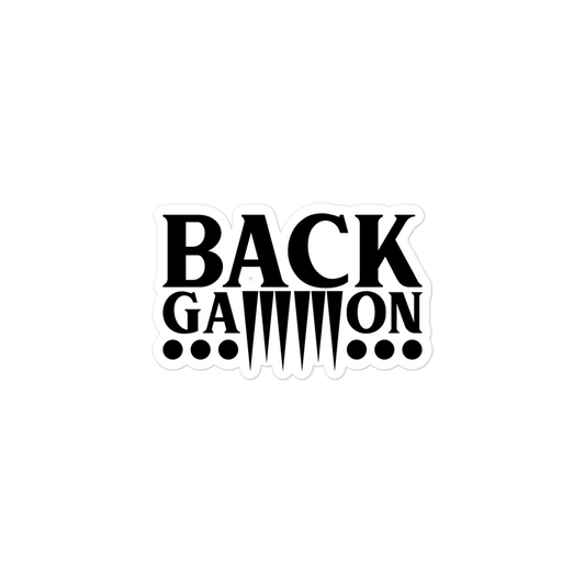 Backgammon Sticker