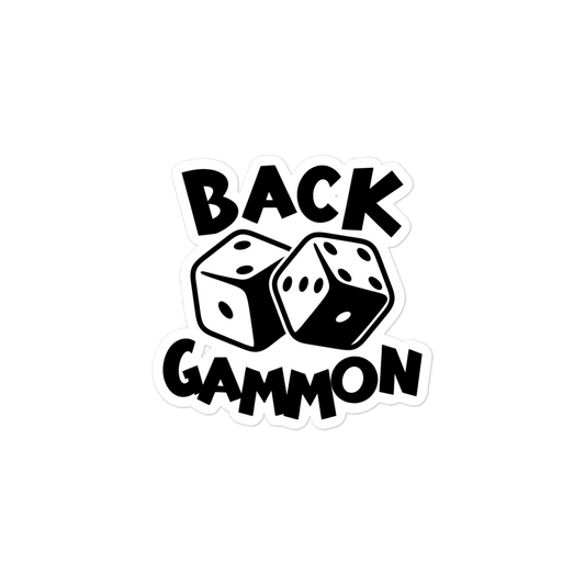 Backgammon Sticker