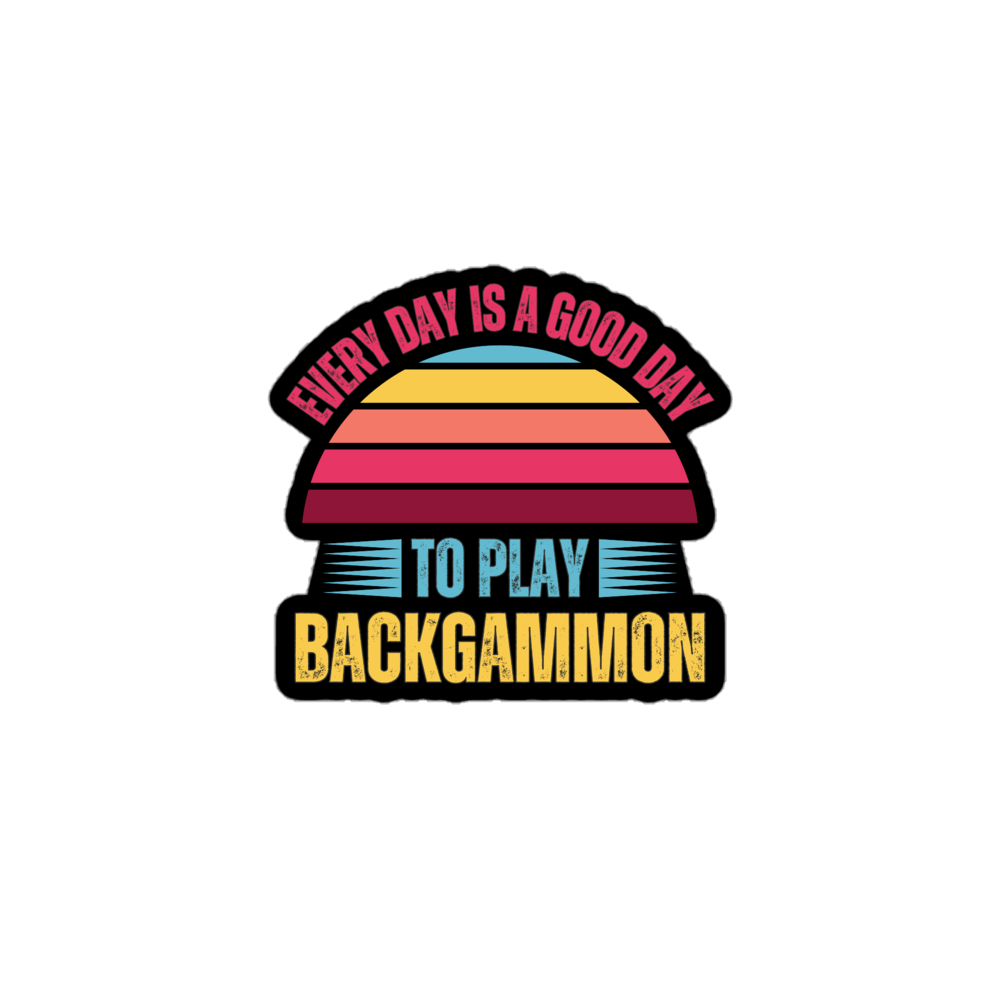 Backgammon Sticker