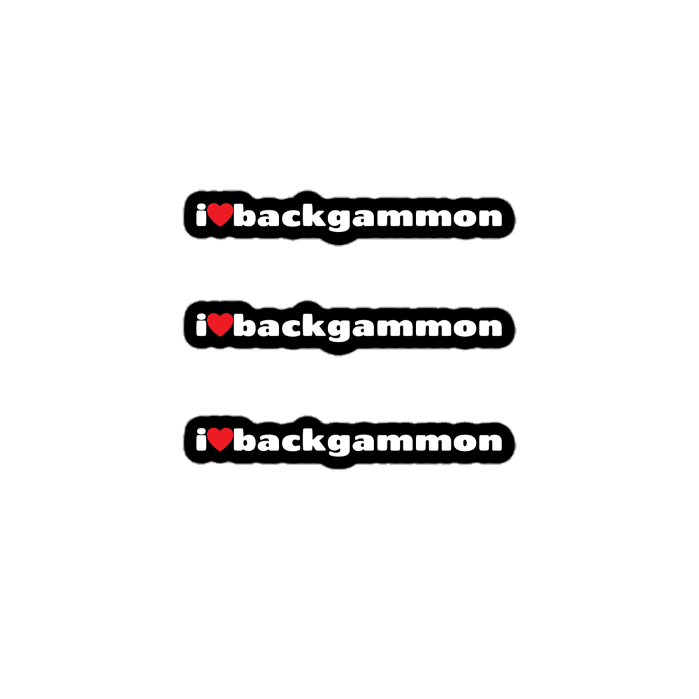 Backgammon Sticker