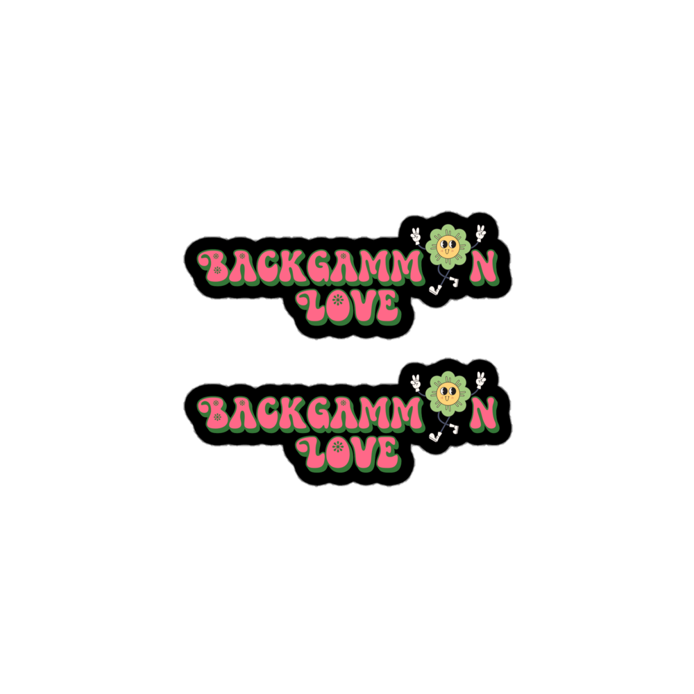 Backgammon Sticker