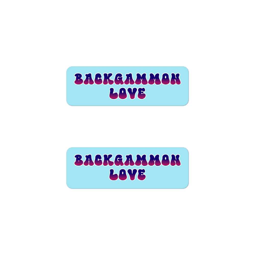 Backgammon Sticker