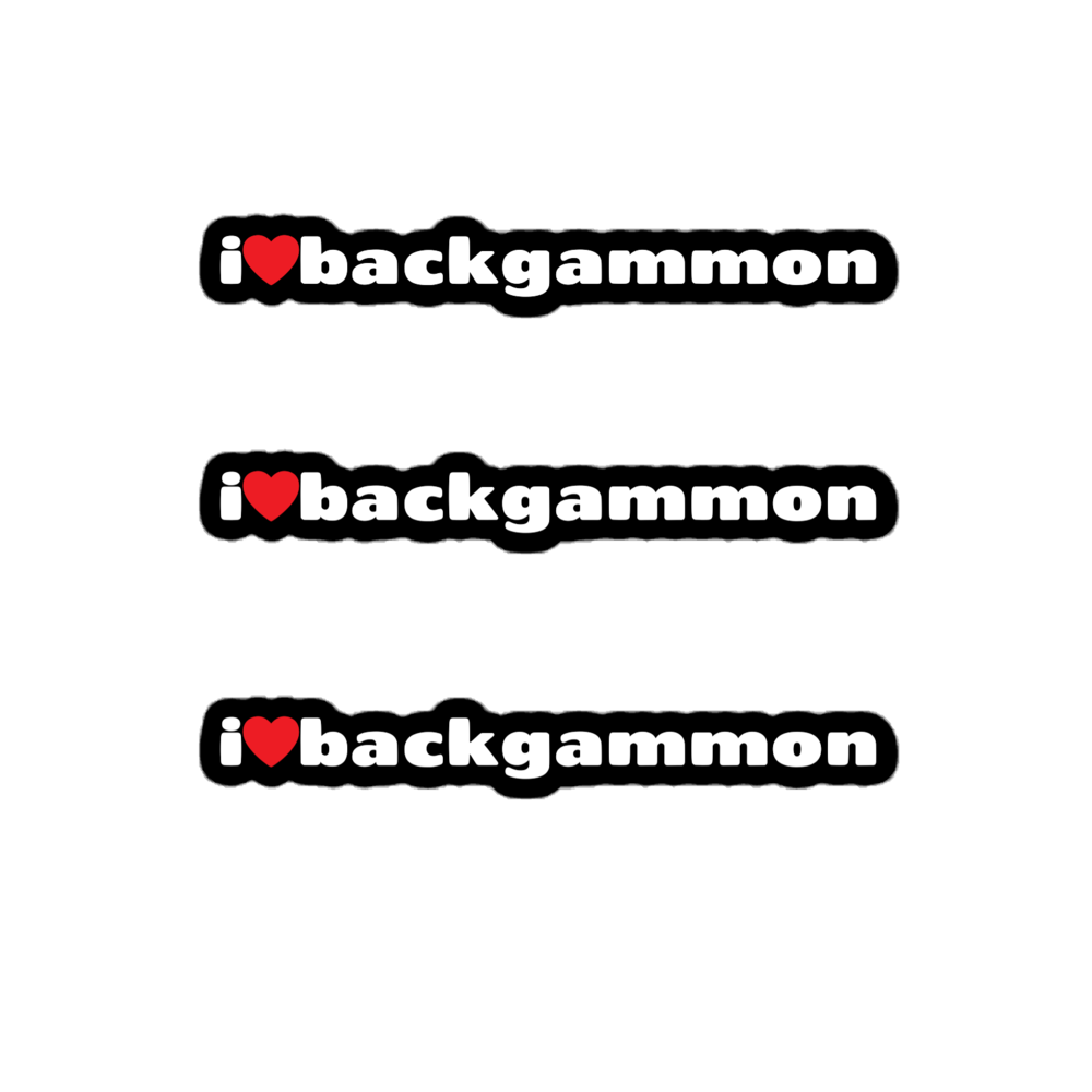 Backgammon Sticker