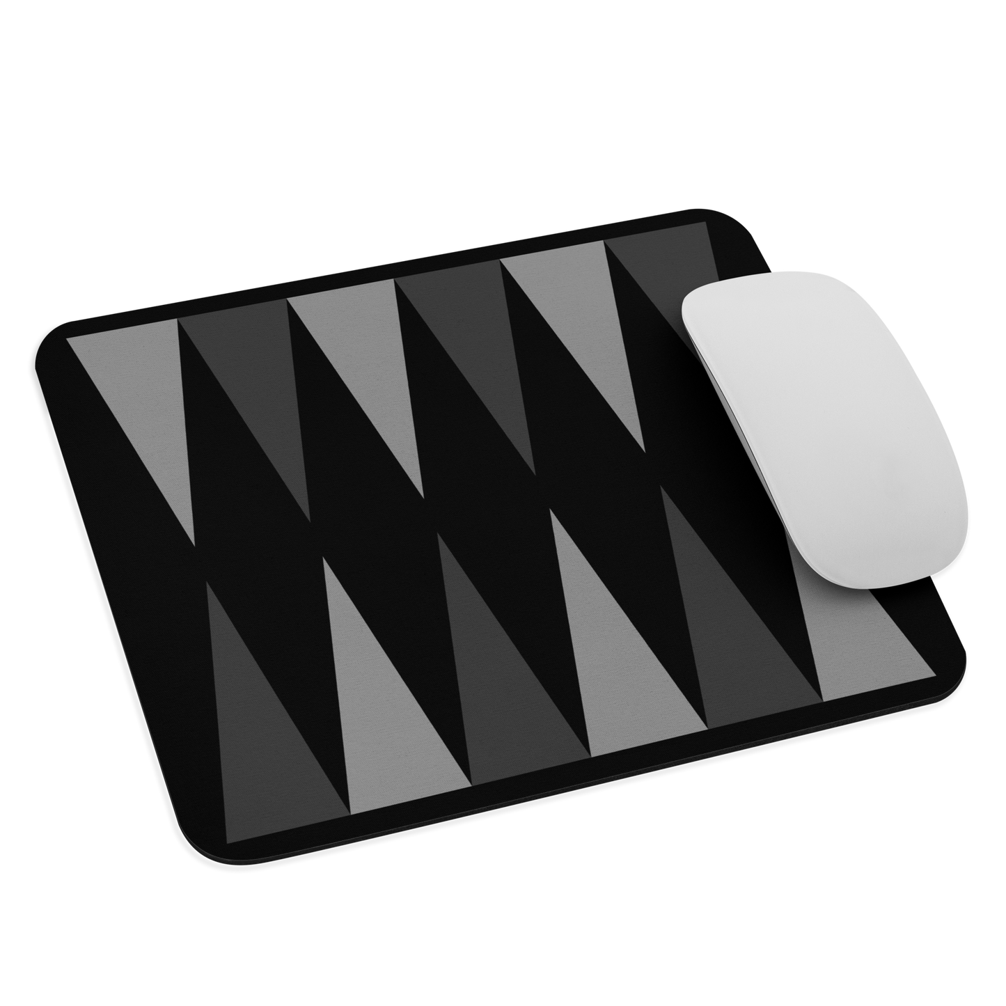 Backgammon Mouse Pad (Grey)