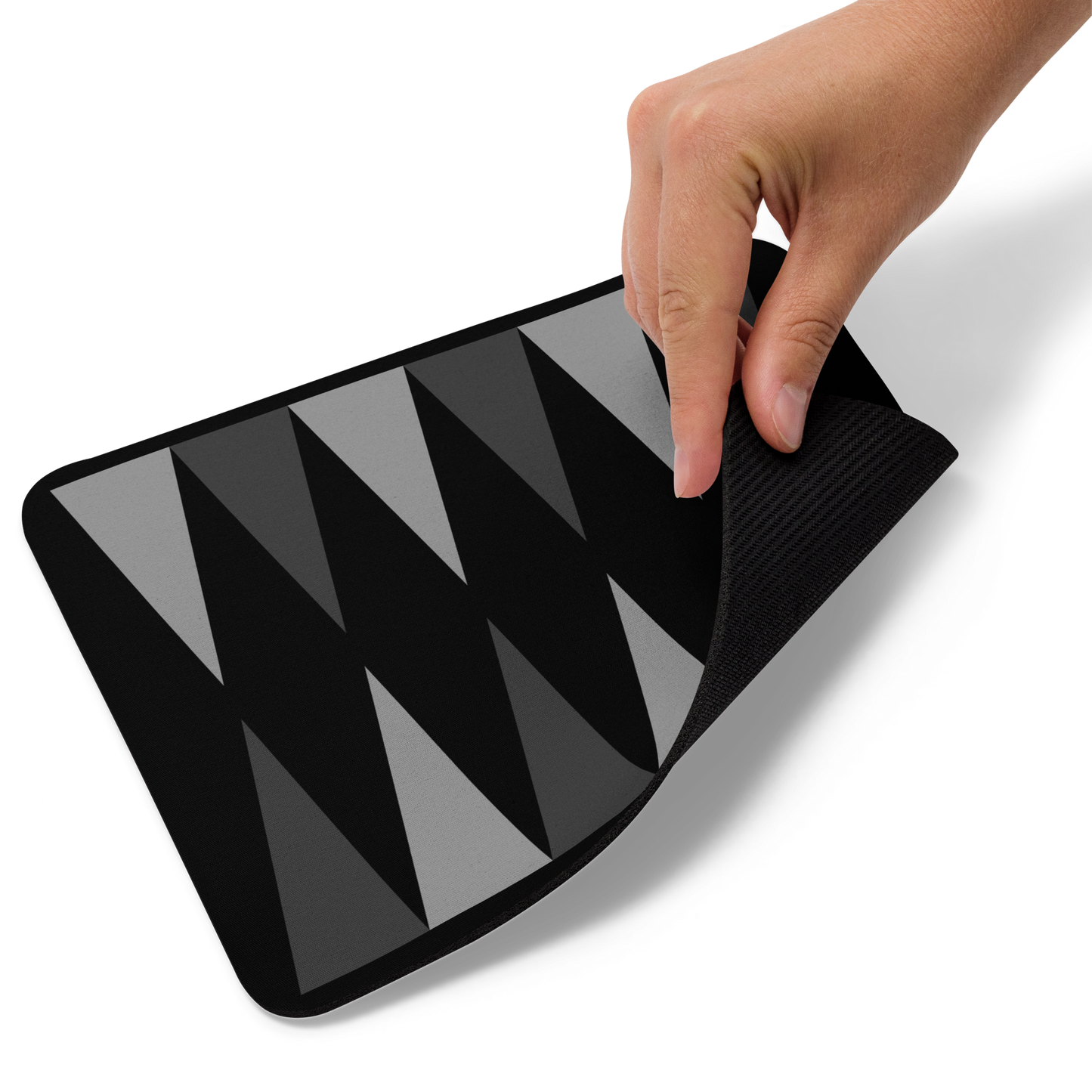 Backgammon Mouse Pad (Grey)