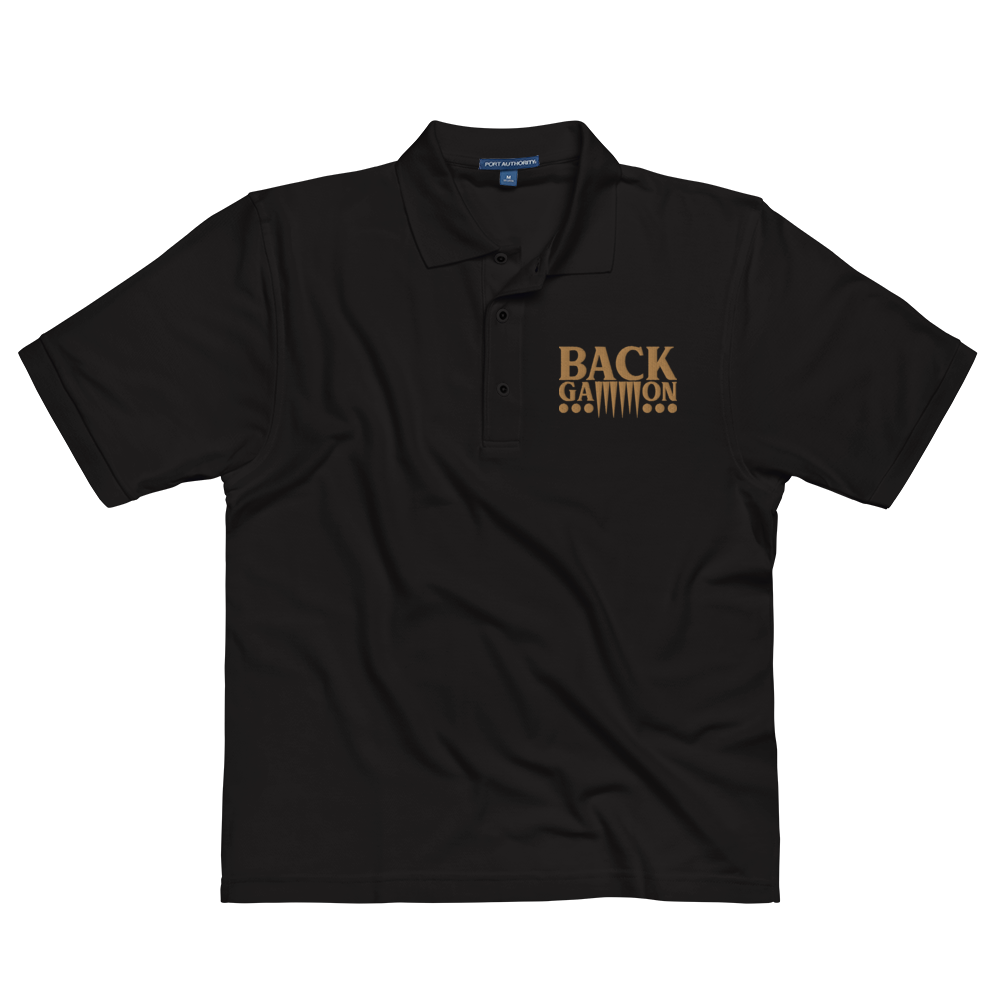 Backgammon Premium Polo (gold embroidery)