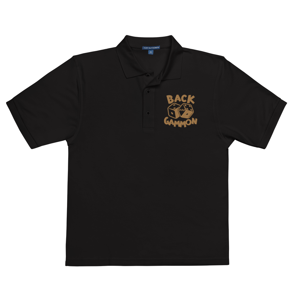 Backgammon Premium Polo (gold embroidery)