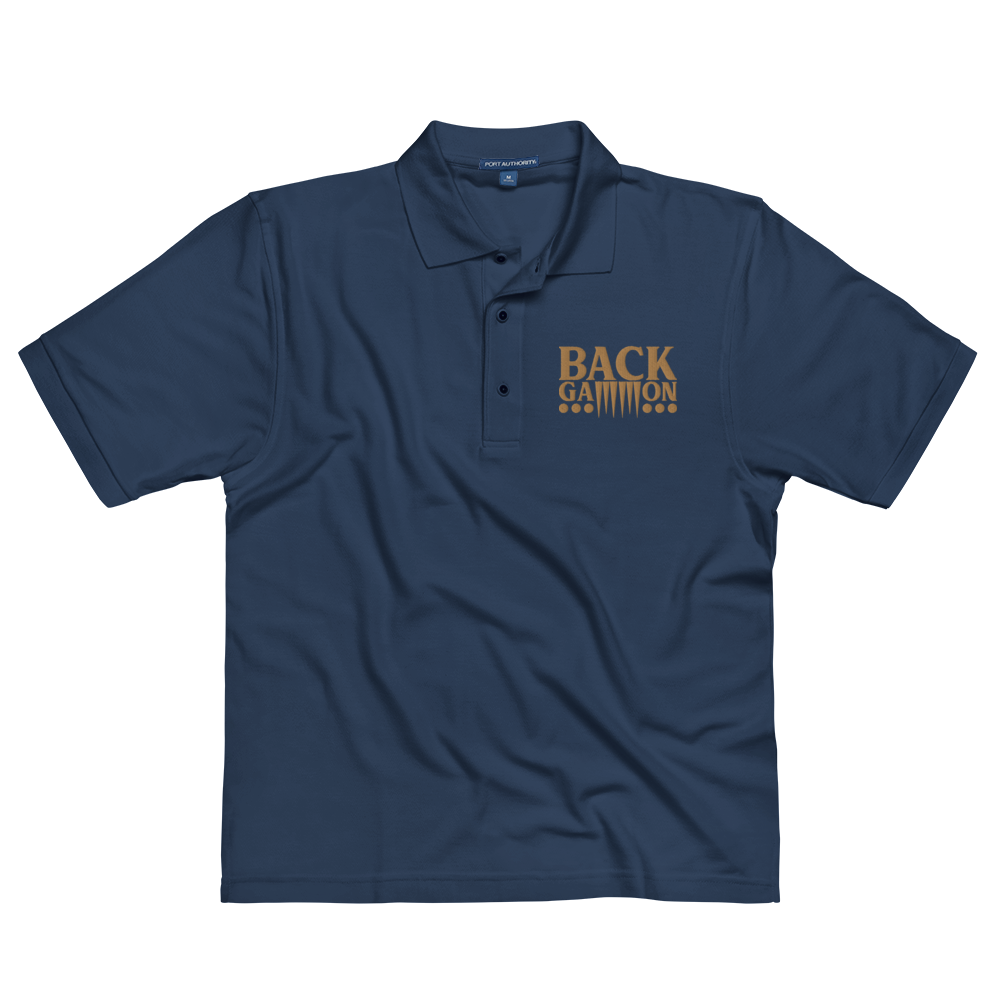 Backgammon Premium Polo (gold embroidery)