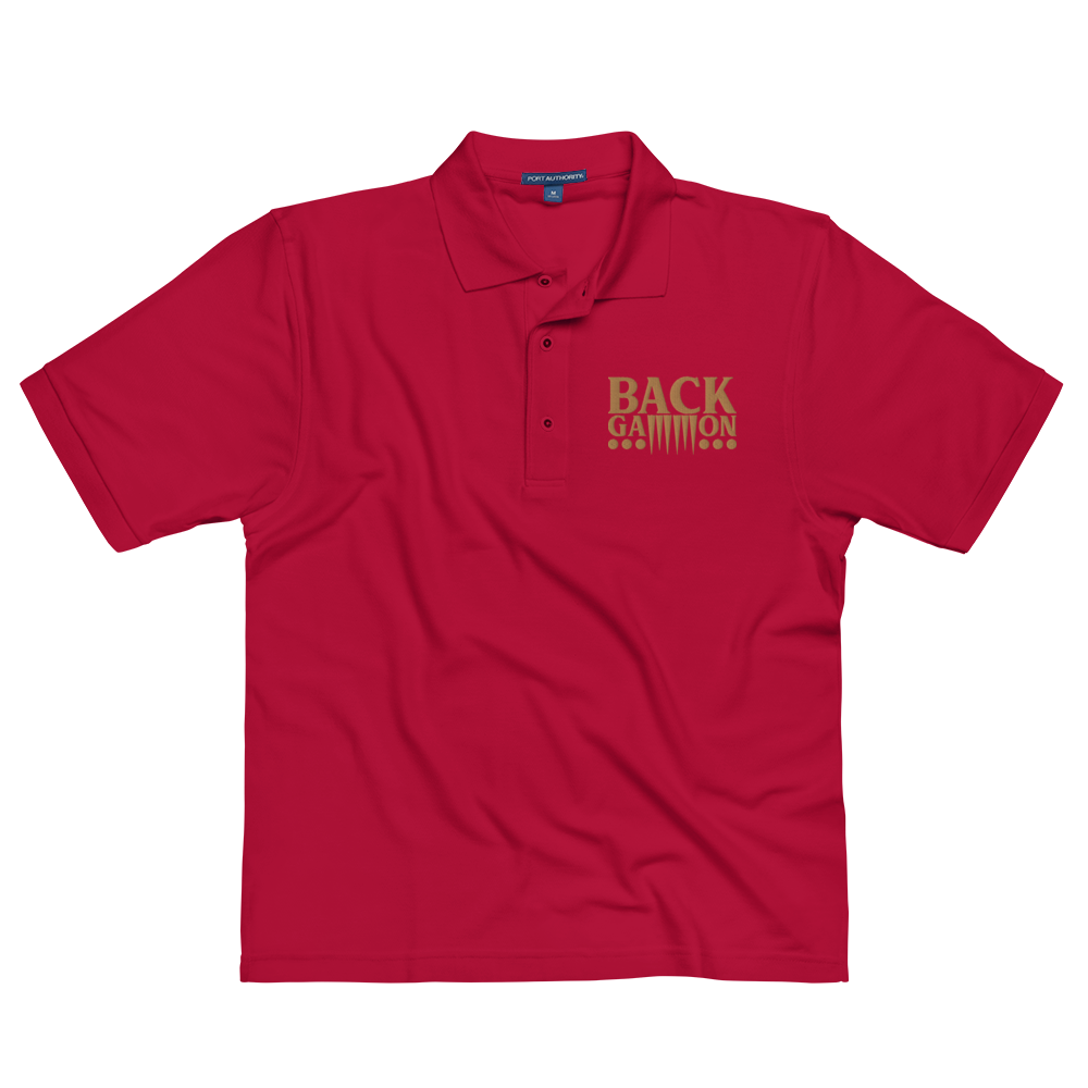 Backgammon Premium Polo (gold embroidery)