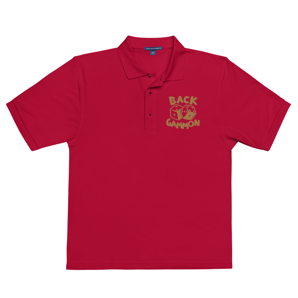 Backgammon Premium Polo (gold embroidery)