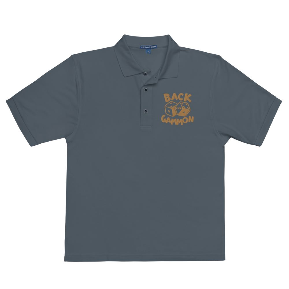 Backgammon Premium Polo (gold embroidery)