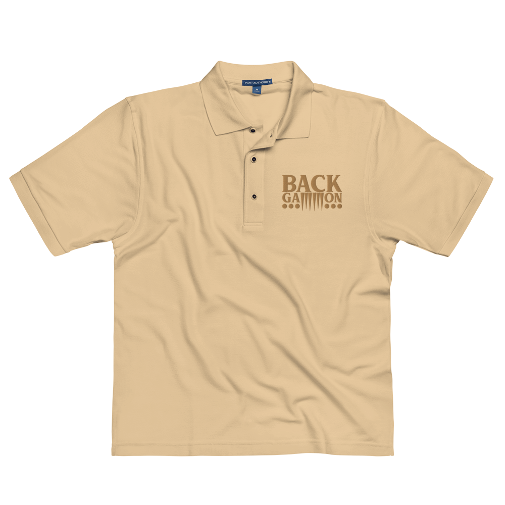 Backgammon Premium Polo (gold embroidery)