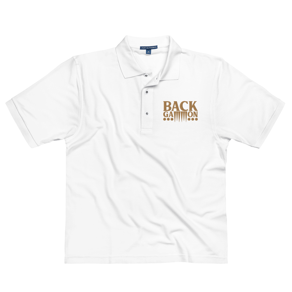 Backgammon Premium Polo (gold embroidery)