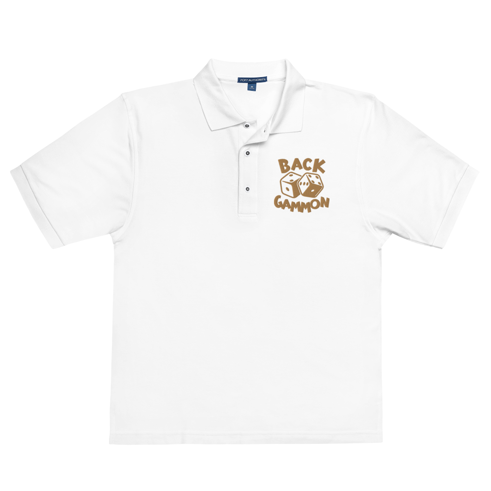 Backgammon Premium Polo (gold embroidery)