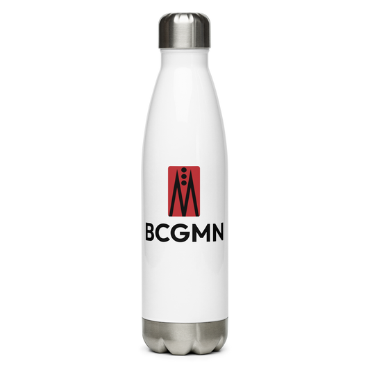 'BCGMN (Northern Manhattan, NYC)' Stainless Steel Water Bottle