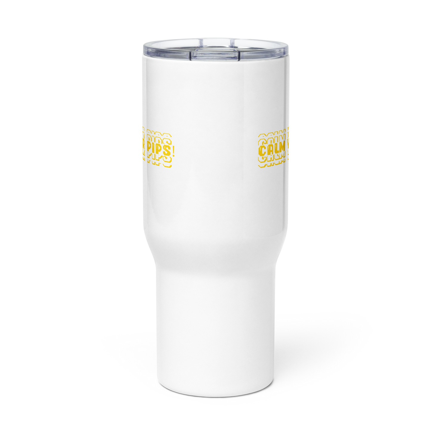 'CALM YOUR PIPS" Travel Mug