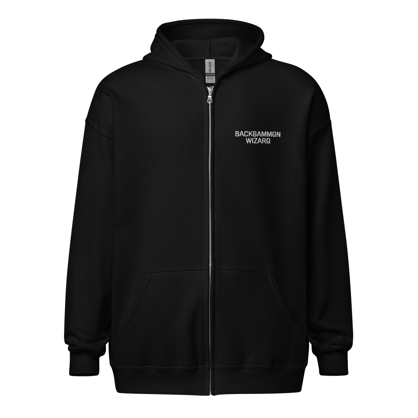 BACKGAMMON WIZARD Zip Hoodie