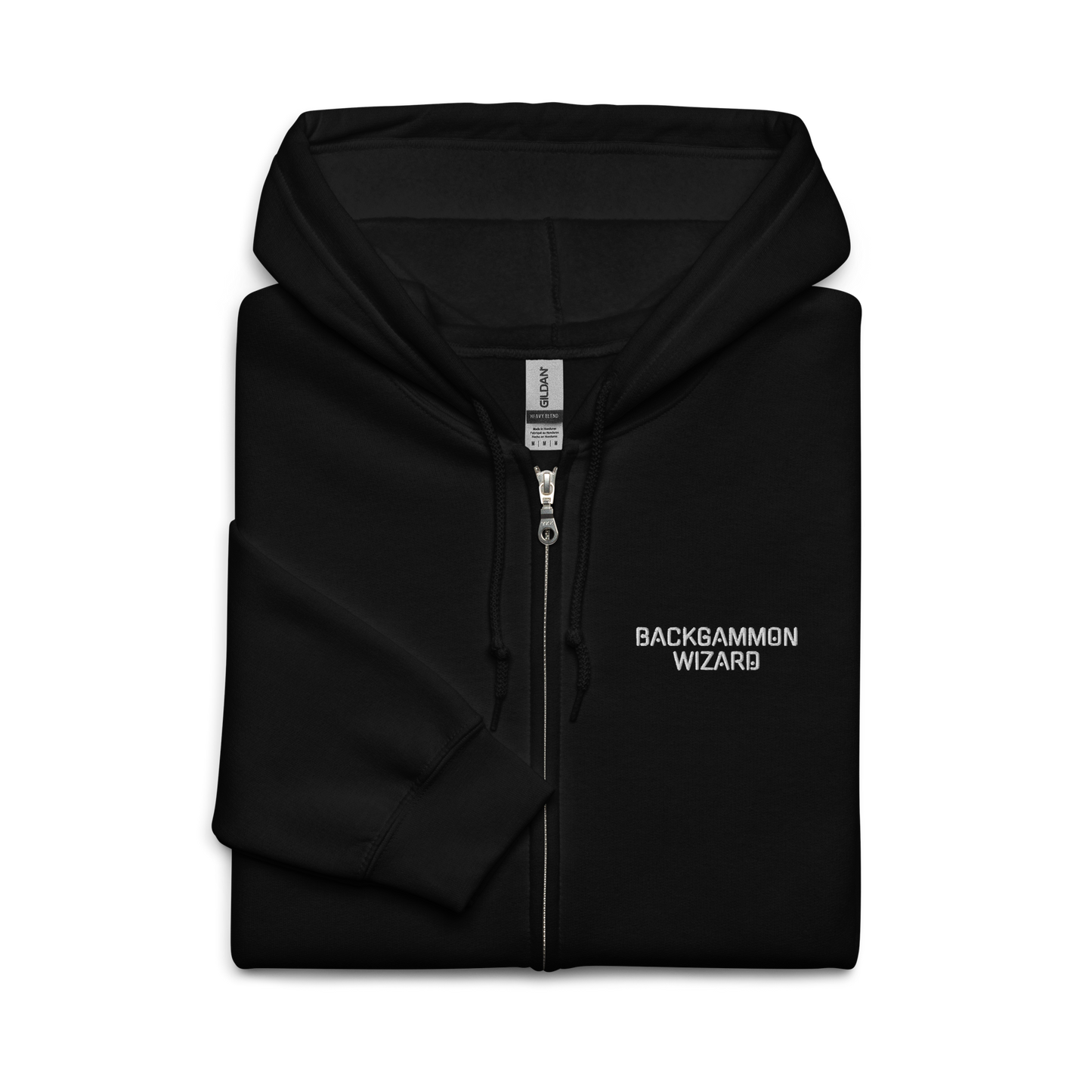 BACKGAMMON WIZARD Zip Hoodie