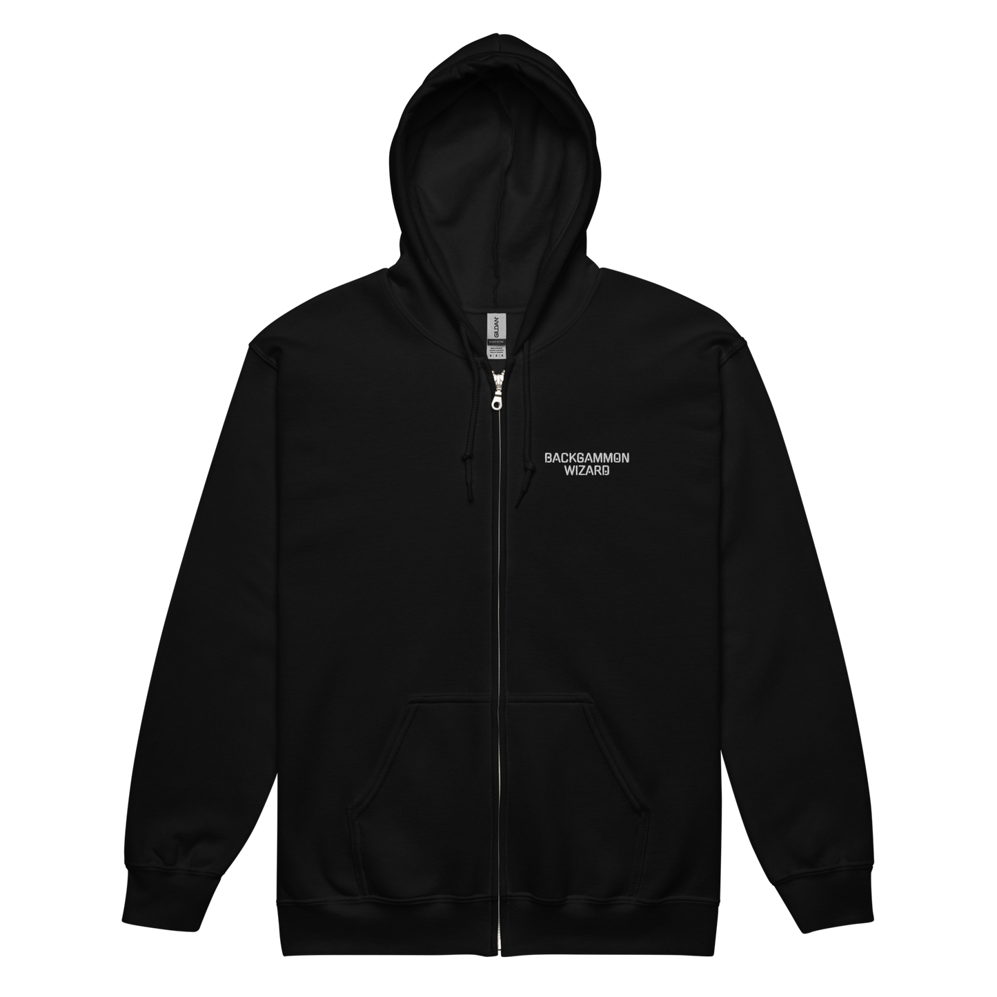 BACKGAMMON WIZARD Zip Hoodie