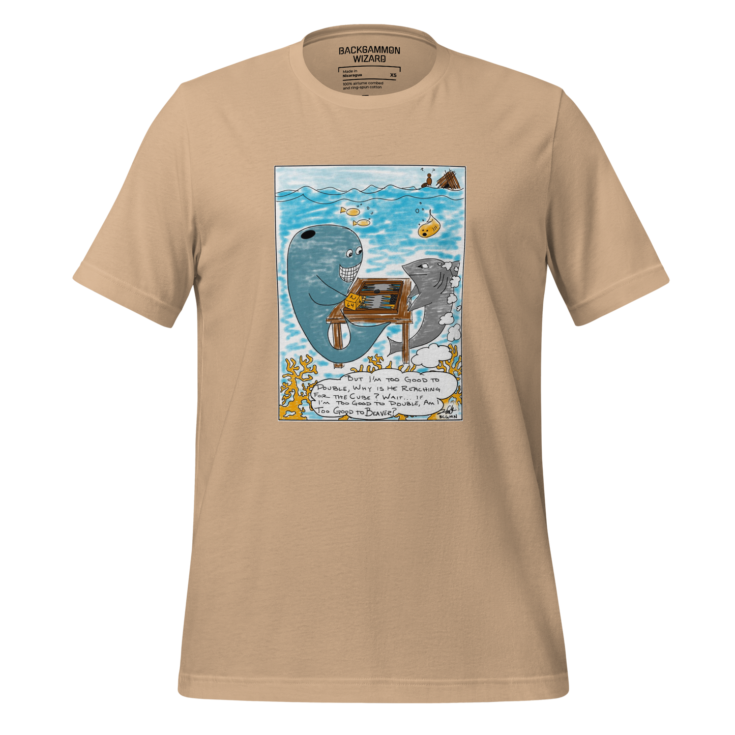 'TOO GOOD TO BEAVER' JChrizArt T-Shirt